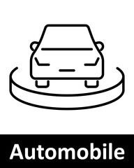 Automotive set icon. Location, electric car, gearbox, inspection, cost, lock, steering wheel, security, garage, electric vehicle, car dealership, key, automotive services, transportation industry