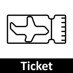 Event and ticketing line icons set. Tickets, 3D glasses, profile, heart, blank ticket, admission, VR ticket, barcode, sports, music. Entertainment, event planning, admission concept