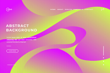 Modern Abstract Background with Purple and Yellow gradient color scheme. These backgrounds can be used for a variety of purposes, including websites, presentations, and marketing materials