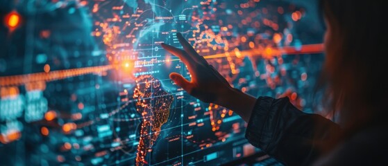 the flight controller monitors the flight plan of the aircraft on the monitor screen