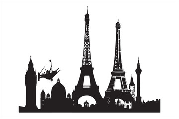 Eiffel Tower 🗼,
Statue of Liberty 🗽,
Big Ben 🕰️,
Colosseum 🏛️,
Great Wall of China 🏯,
Taj Mahal 🕌,
Sydney Opera House 🎭,
Pyramids of Giza 🏜️,
Leaning Tower of Pisa 🏰,
Mount Fuji 🗻,
Machu Pic