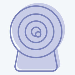Icon Webcam. related to Office symbol. two tone style. simple design illustration