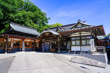 儀式殿　金刀比羅宮の神様を祀る武州柿生琴平神社（神奈川県川崎市）