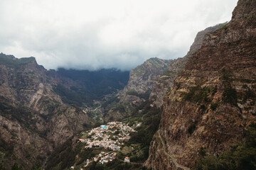 Village in the Nuns Valley, Madeira, Portugal