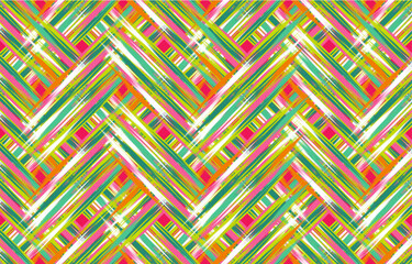 Design Textile ikat wave abstract geometric ikat, design ikat vector for background, wallpaper, carpet, wrapping, fabric, textile fashion wearing.