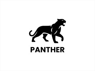 Panther mascot logo,Panther logo design