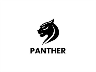 Fototapeta premium Panther mascot logo,Panther logo design