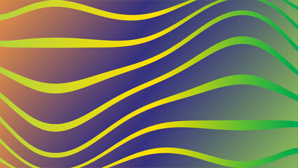 Abstract vector background with colorful waves and lines for a vibrant design