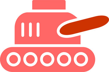 Tank Exhibit Vector Icon