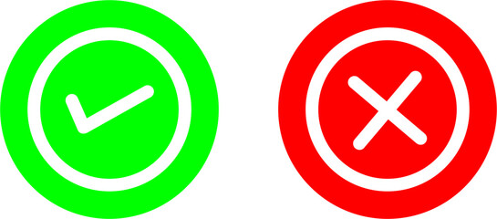 Yes No Option Vector Icon