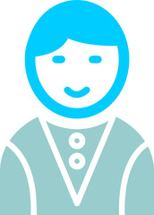 Casino Dealer Vector Icon