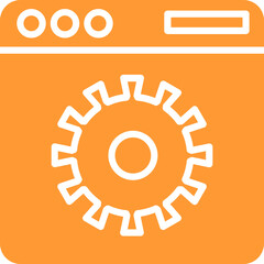 Website Settings Vector Icon