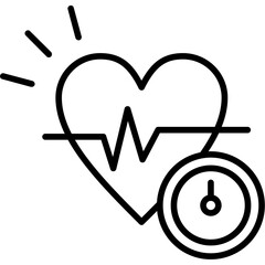 High Blood Pressure Icon