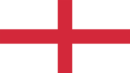 Obraz premium Vector flag of England. Illustration eps10.