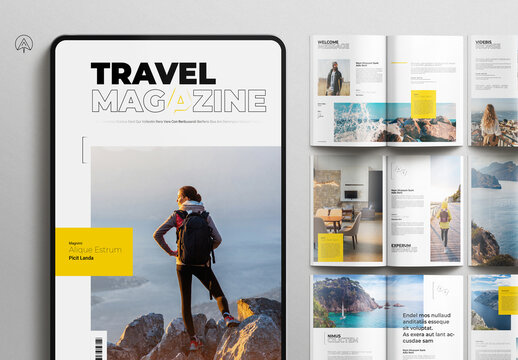 Travel Magazine Template