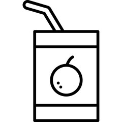 Juice Box Icon