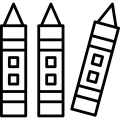 Crayons Icon