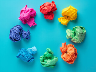 Brainstorming Team ideas - 3D Concept for brain storming