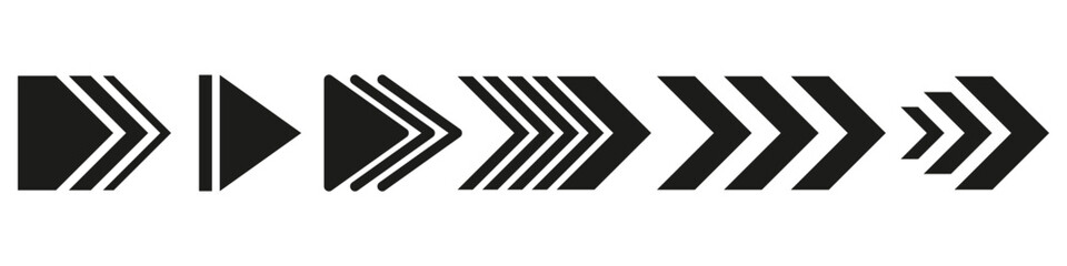 Black arrows Set,  Arrows icon. Arrow vector icon.