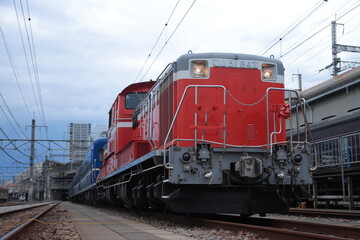 引退迫るぐんま車両センターのDD51形ディーゼル機関車(842号機)@撮影会_2024/6/9撮影