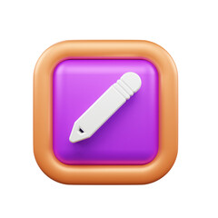 User Interface 3d icon illustration or User interface web and apps icon