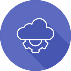 Cloud API Vector Icon