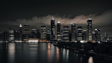 Fototapeta premium city night