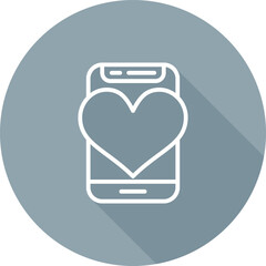 Love wallpaper Vector Icon