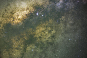 Milkyway photography taken in Tash rabat at bashi range, tien shan, south of naryn, kyrgyzstan, central asia, asia