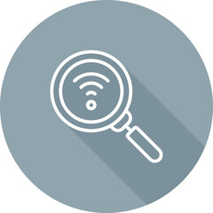 Network Discovery Vector Icon