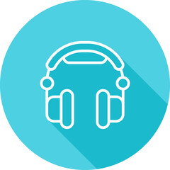 Headphones Vector Icon