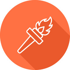 Torch Vector Icon