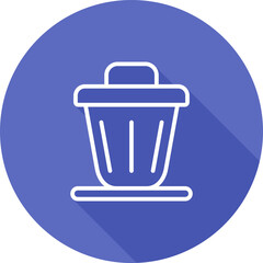 Trash bin Vector Icon