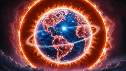 World wide web in continuous motion and infinity.