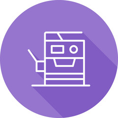 Copy Machine Vector Icon