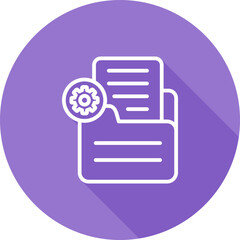 Document Settings Vector Icon