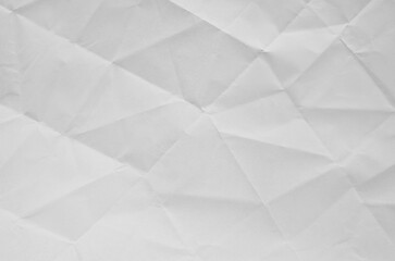 Fototapeta premium scattered overlay of crumpled white paper. 
