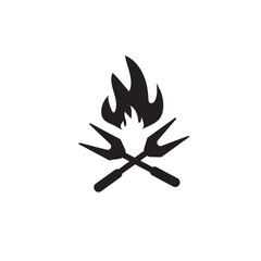 barbecue logo icon