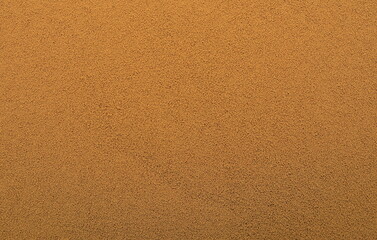 Fine coffee powder isolated on white.