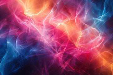 Obraz premium Vibrant Pastel Laser Display