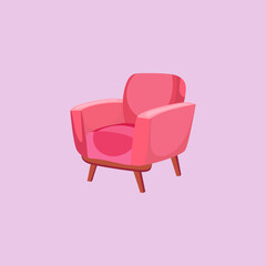 Comfortable arm chair, arm chair [illustration]