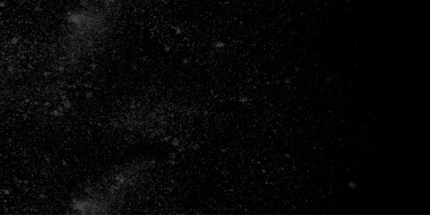 Obraz premium Black and white abstract stain wall texture seamless patter glitter spray point isolated decorative grunge grain texture watercolor brush paint vintage background. 