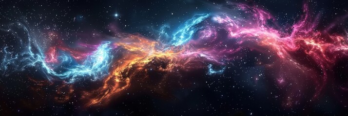 Cosmic Nebula: A Symphony of Colors
