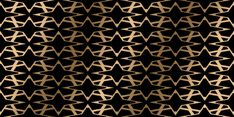 Golden oriental background. Design template for invitation, web, banner, birthday, wedding, business card. .