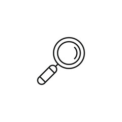 Search icon vector. EPS 10 editable vector