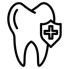 Tooth icon symbol