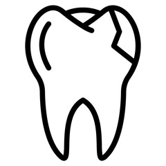 Tooth icon symbol