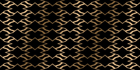 Golden oriental background. Design template for invitation, web, banner, birthday, wedding, business card. .