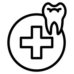 Tooth icon symbol