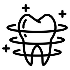 Tooth icon symbol